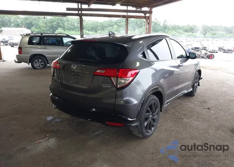 2022 Honda Hr-V Awd Sport z USA, uszkodzony, nr VIN 3CZRU6H19NM763399